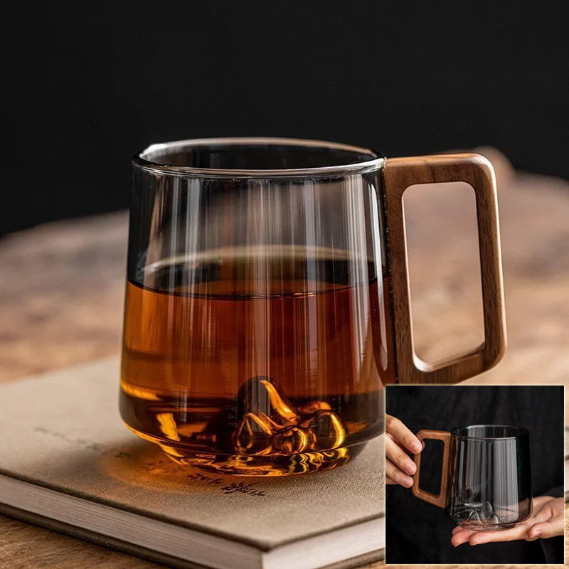 Oliver Wooden Handle Mugs
